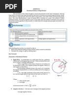 Worktext in Mechanics For Teachers Module 6 Rotational Motion of RIgid Bodies 1