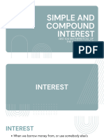 Simple and Compound Interest