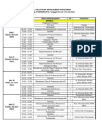 Jadwal Manajemen Puskesmas Kab. Pasangkayu Ok