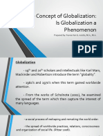 Presentation No 1 The Concept of Globalization