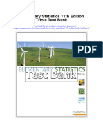 Ebook Elementary Statistics 11Th Edition Triola Test Bank Full Chapter PDF