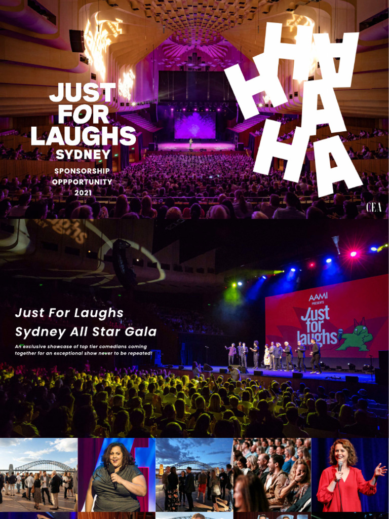 Just For Laughs 2021 Prospectus PDF Advertising Brand