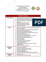 PED1 Head To Toe Assessment