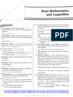 Basic Mathematics and Logarithms Prayas Jee 2024 Module