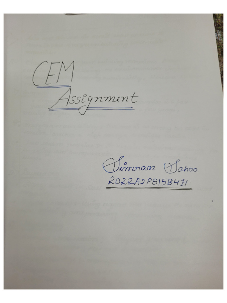 Cem | PDF