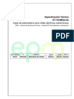 Cajas de Polipropileno para Redes Eléctricas Subterráneas