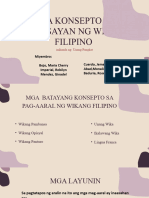 Mga Konsepto NG Kasaysayan Sa Wikang Filipino