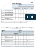 Planilla Excel Mariangel