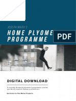 Plyometric Jumping Programme - The Motus Projects - 2