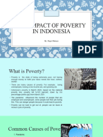 The Impact of Poverty in Indonesia