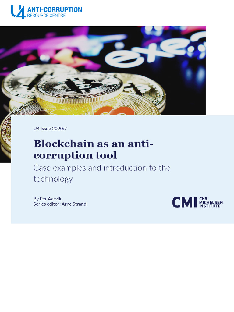 Are Blockchain Technologies Efficient in Combatting Corruption | PDF ...