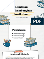 Landasan Perkembanghan Kurikulum Elaborasi Konsep