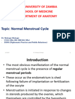 Normal Menstrual Cycle