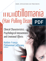 (Psychiatry-Theory, Applications and Treatments) Katlein França, Mohammad Jafferany - Trichotillomania (Hair Pulling Disorder)_ Clinical Characteristics, Psychological Interventions and Emotional Effe