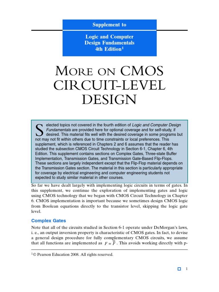 CMOS Supp4 | PDF