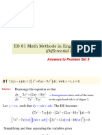 ProbSet 3 1st-Order DEs Solutions