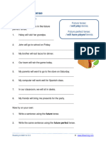 Grade 4 Future Perfect Tense A (0) Re