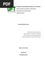 relatorio bio mol extração de dna