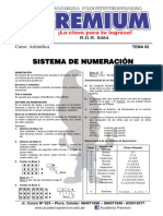 Tema 02 de Aritmetica - Sistema de Numeracion