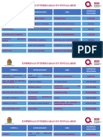 Lista de Empresas Parque