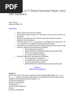 Class 10 Digital Documentation Q&A | PDF | Computing