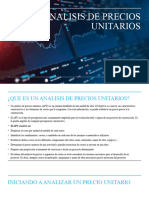 Analisis de Precios Unitarios