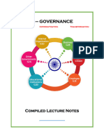 e-Governance-Compiled Lecture Notes by Tilahun S