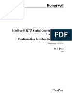 Modbus RTU Serial Communications User Manual