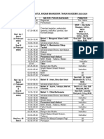 Susunan Acara BA 1 Mahasiswa 2023-2024