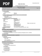 MSDS Kartoffelstärke Superior (P002431804)