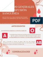 Transfusion Sanguínea 