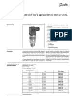 Trans Duct or Presion Danfoss Tuvanosa MBS3000-Npt