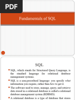 Final Fundamentals of SQL