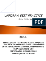 Laporan Best Practice