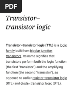 Transistor-Transistor Logic - Wikipedia