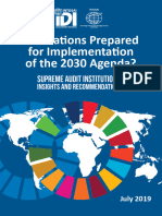 Are Nations Prepared For Implementation of SDGs