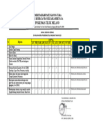 KRITERIA 2.5.3 EP b1 (D) JADWAL KEGIATAN GERMAS