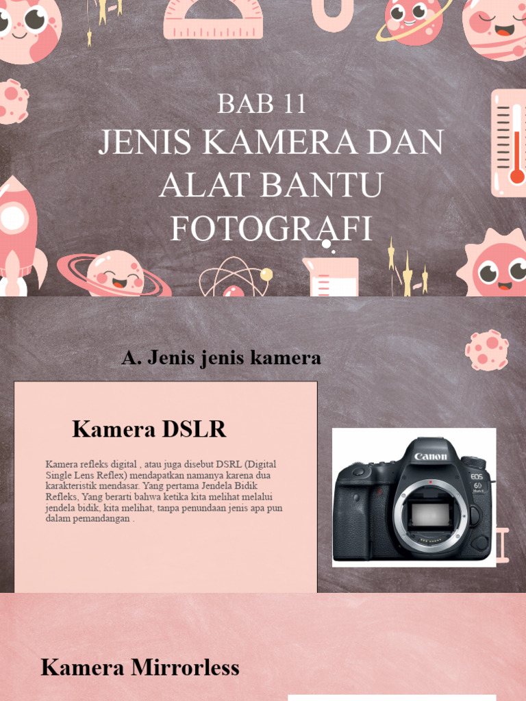 Jenis Kamera Dan Alat Bantu Fotografi | PDF