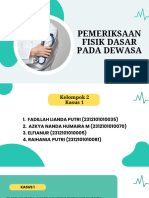 Pemeriksaan Fisik Dasar Pada Dewasa (Kelompok 2)