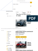Cars in India - Find The Car of Your Choice - V3Cars