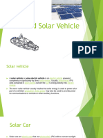 Ai Powered Solar Vehicle