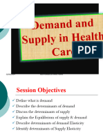 2 - Demand and Supply in Healthh Care