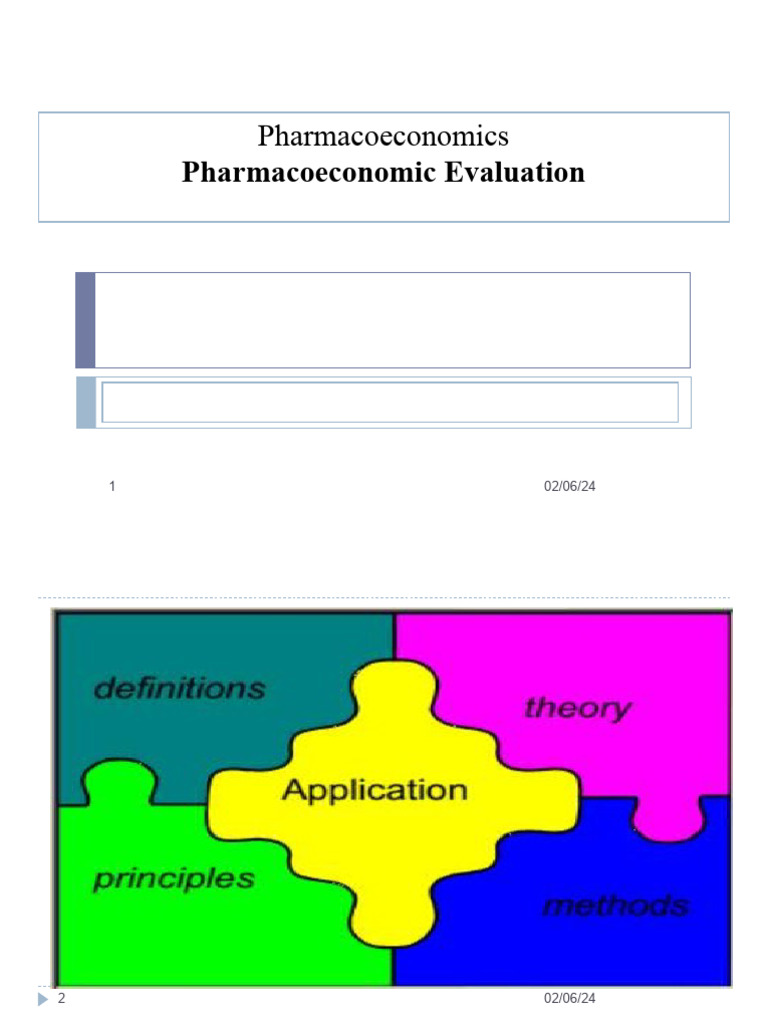Pharmacoeconomics &economics Evaluation | PDF | Cost Effectiveness ...