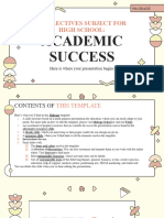 HS Electives Subject For High School - 9th Grade - Academic Success XL by Slidesgo