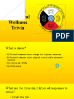 Mental Health and Wellness Trivia