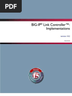 BIG-IP Link Controller Implementations