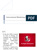 International Marketing Blunders