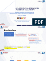 Materi 2 - Penyiapan Data Geospasial Terkoreksi Untuk Pemetaan Tata Ruang - 20220912