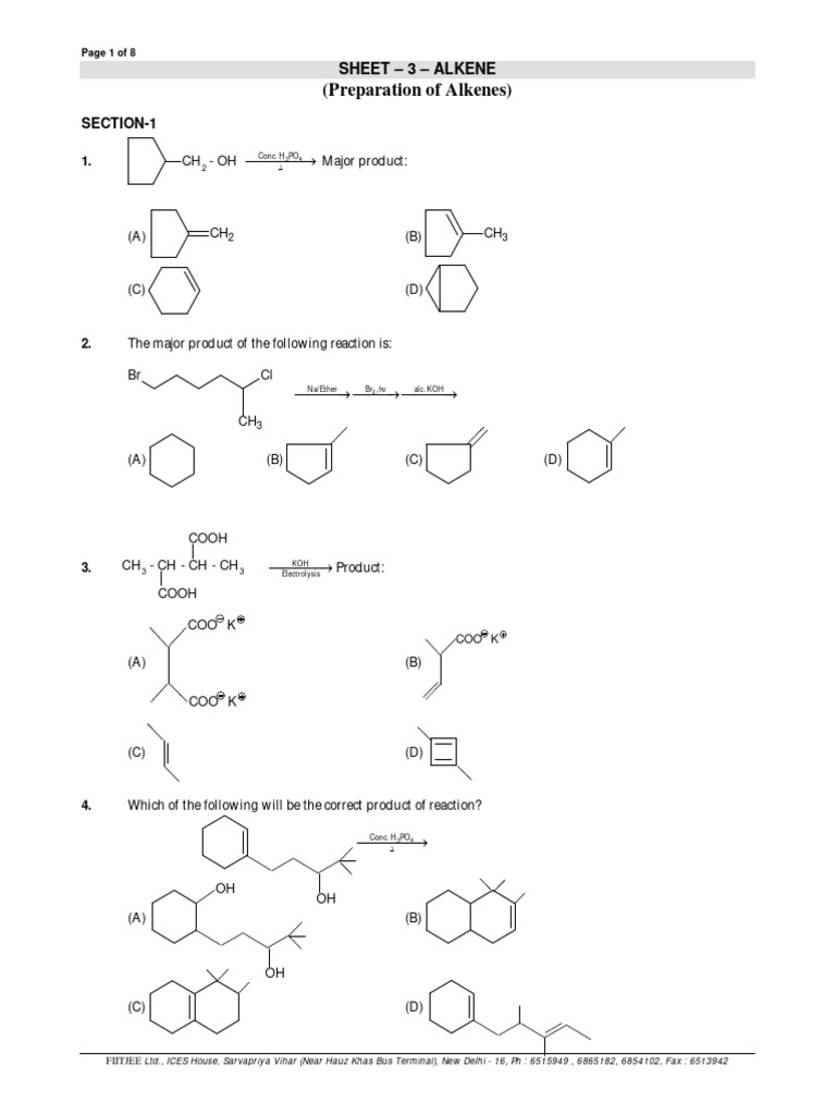 sheet-3-hydro-carbon-pdf-alkene-organic-compounds