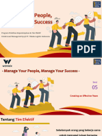 Manage Your People, Manage Your Success Day 2